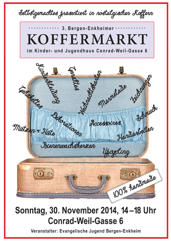 plakat kofferflohmarkt2014